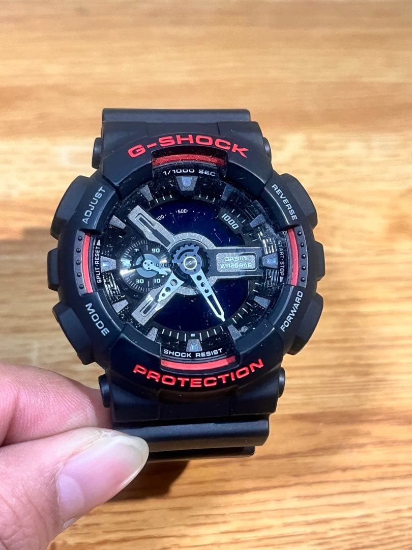 G-SHOCK CASIO 5146 Watch Black x Red