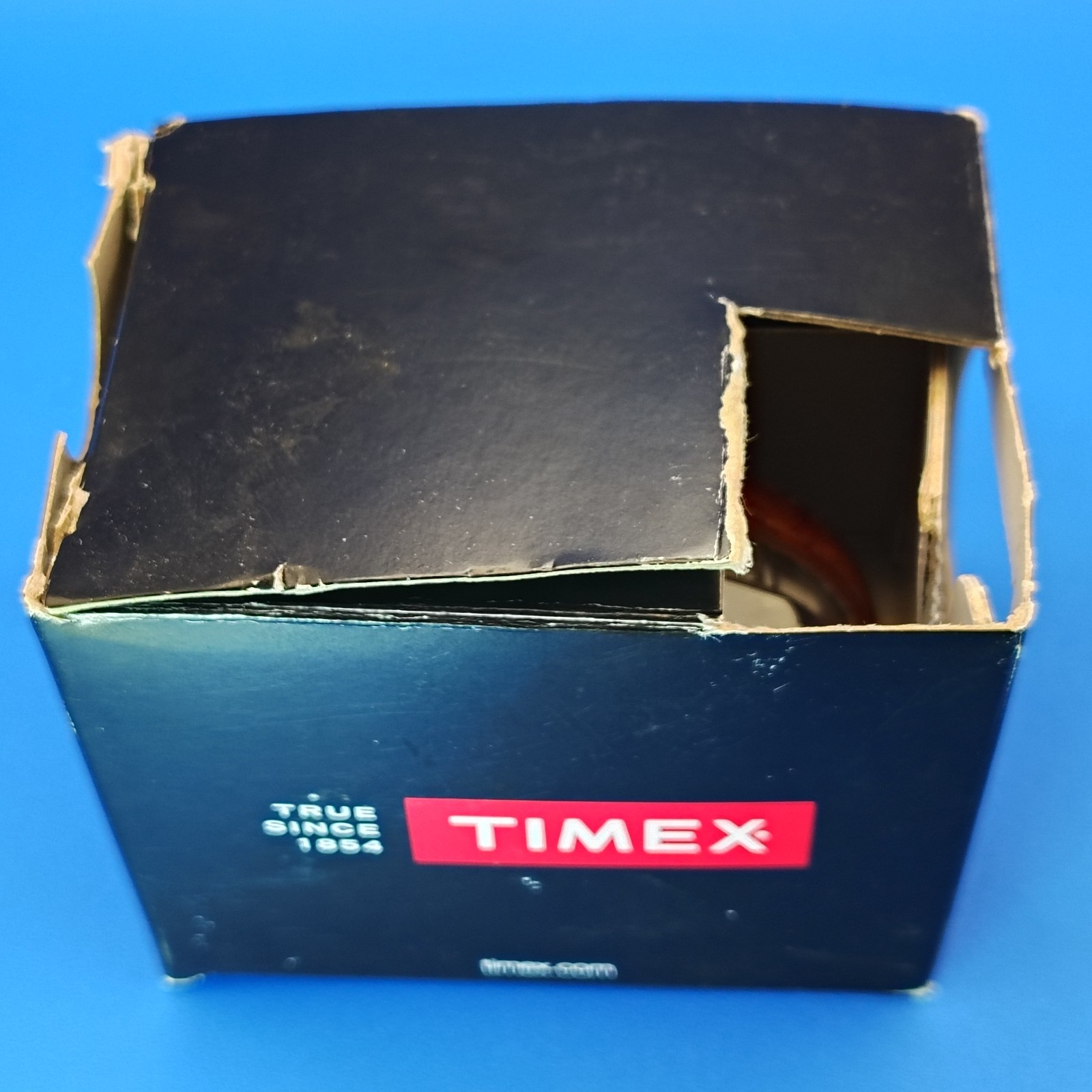 New! Vintage 2012 Timex Easy Reader Date 25mm Women’s Quartz Watch Leather NOS