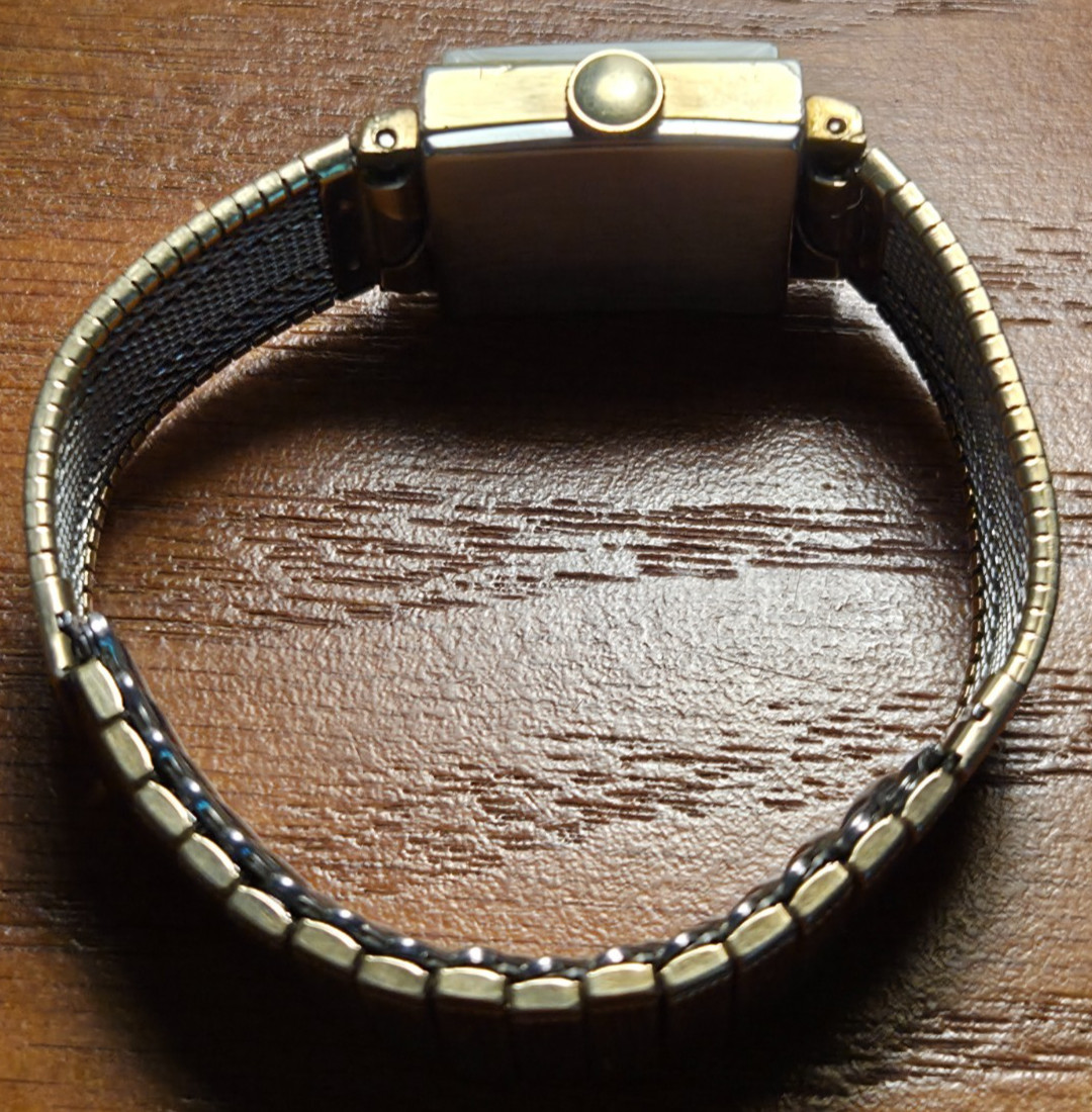 Vintage Clinton Pioneer case men’s wristwatch, Running 1930s
