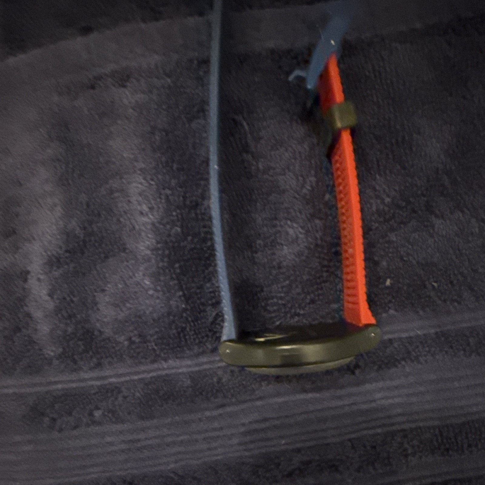 Swatch Quartz Analog Multicolor Geometric Dial Roman Numerals 34mm Red/Blue