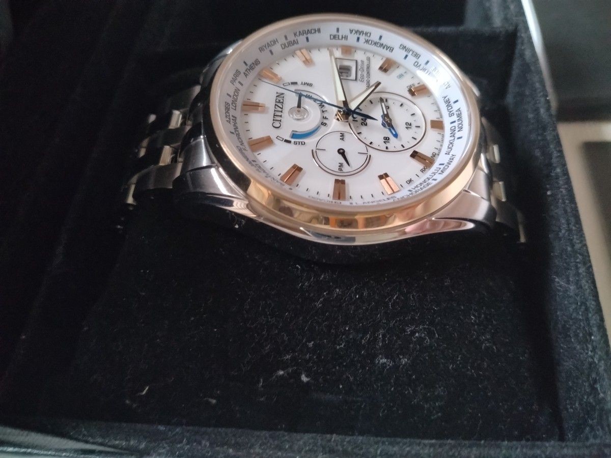 Citizen Eco Drive Limited Model CITIZEN Radio Solar AT9064 53A H820 T021701