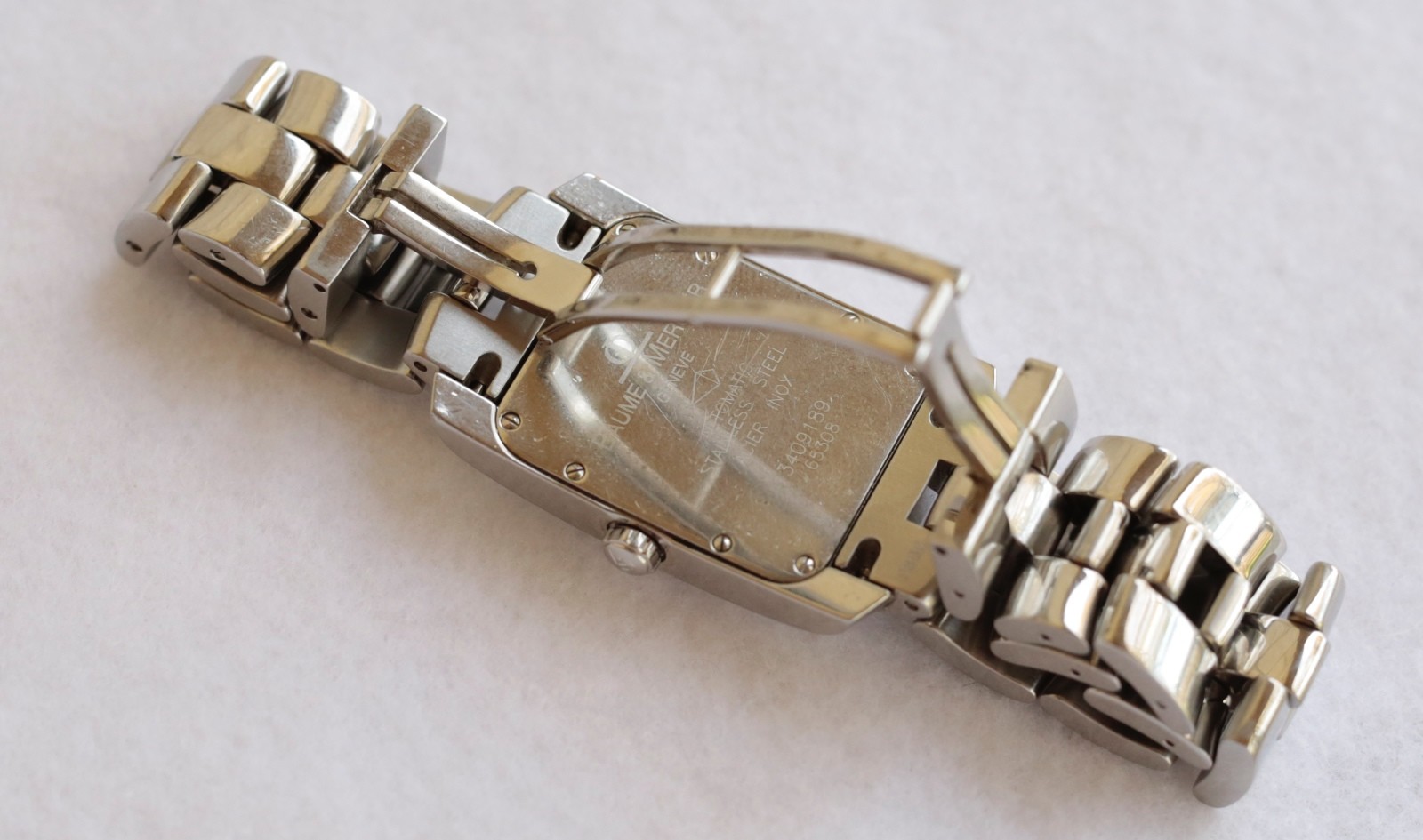 Baume Mercier Hampton Automatic Ref. 65308 Stainless Watch – Used