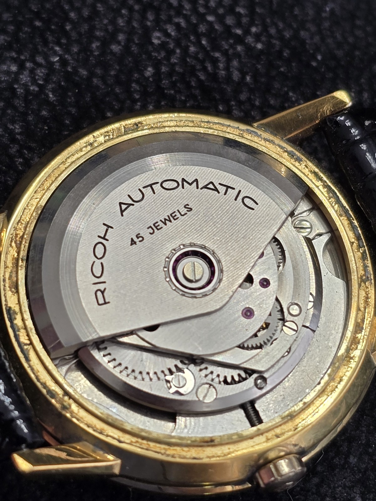 Rare Vintage 1960s RICOH Dynamic Auto 45 Jewel Automatic Gent’s Watch