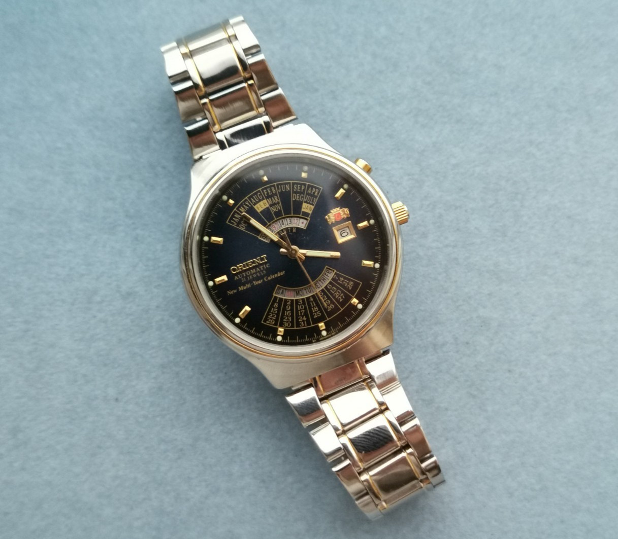 Automatic JAPAN Watch ORIENT COLLEGE EA46D001-91CA Perpetual Multi Year Calendar