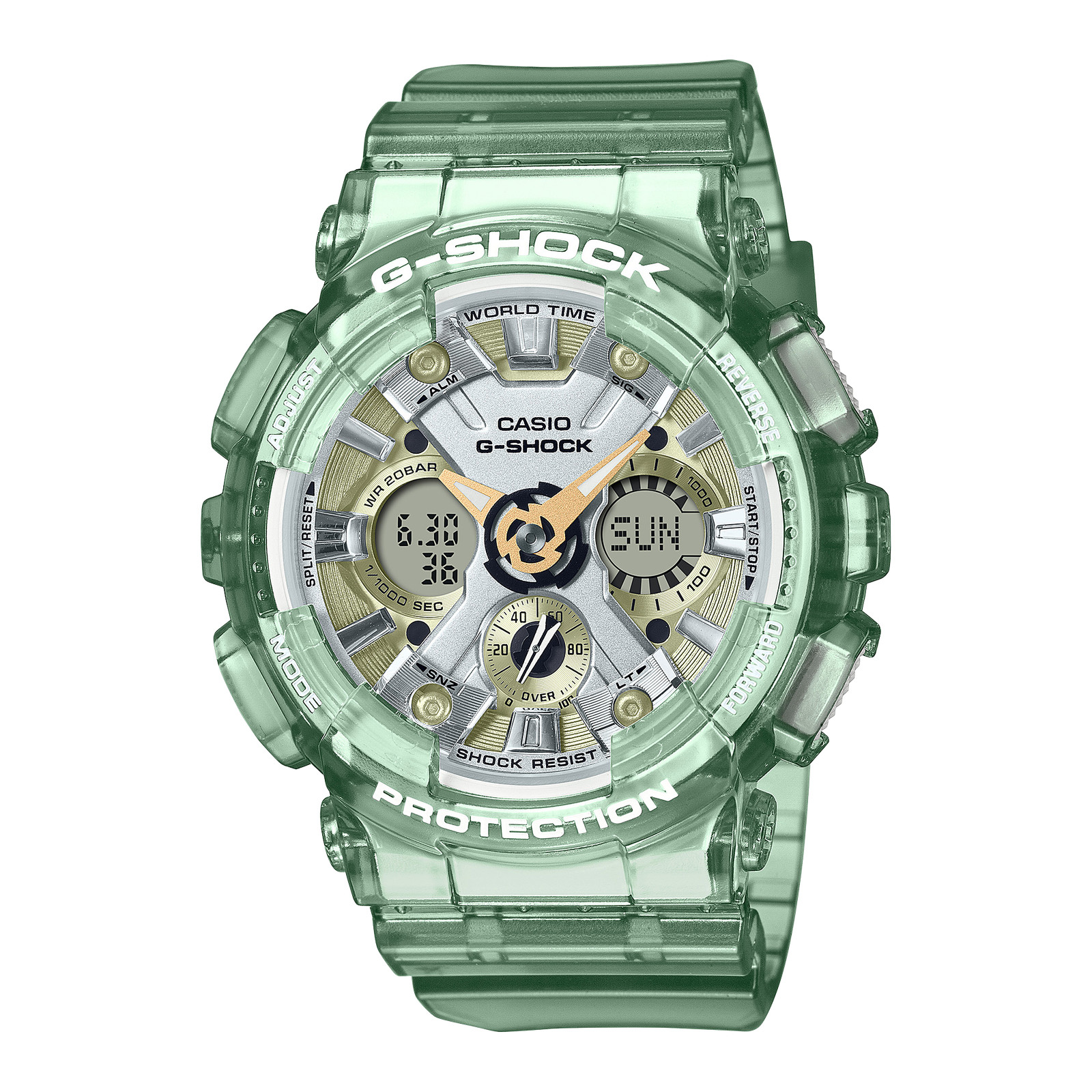 Casio G-Shock GMA-S120GS-3A Analog Digital Watch Japan New