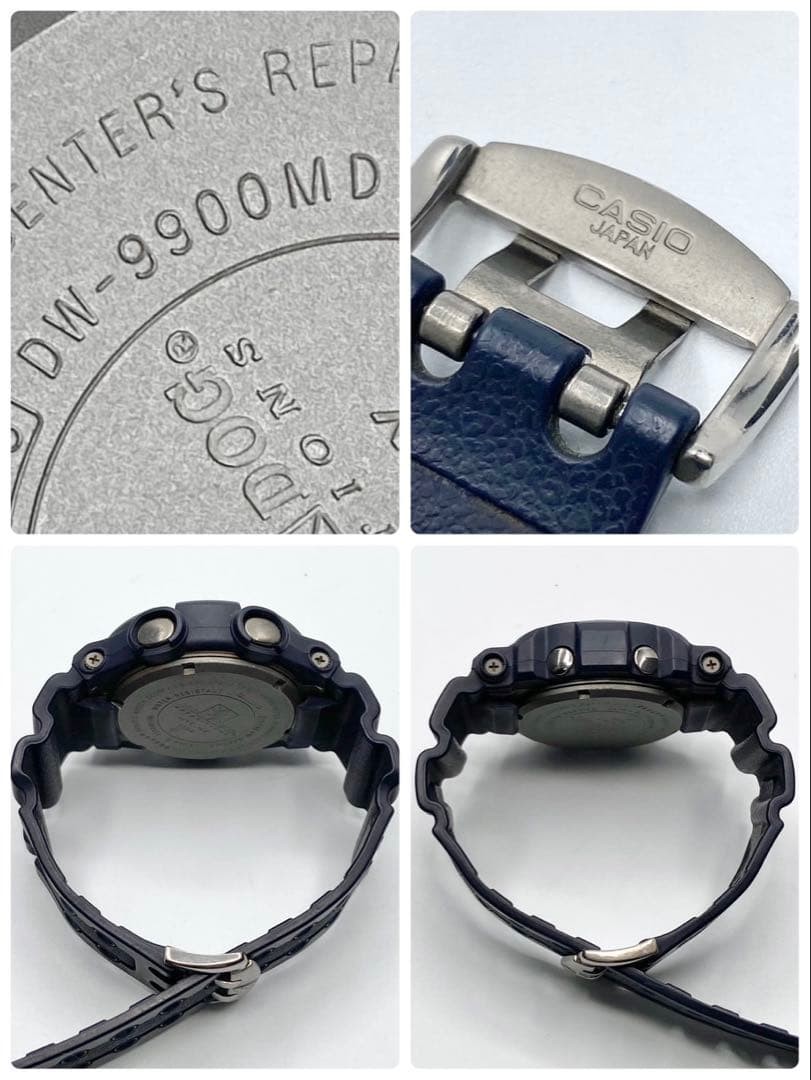 Casio G-SHOCK Frogman Digital Quartz Watch DW-9900WD Navy wrist 21.5cm/8.5in
