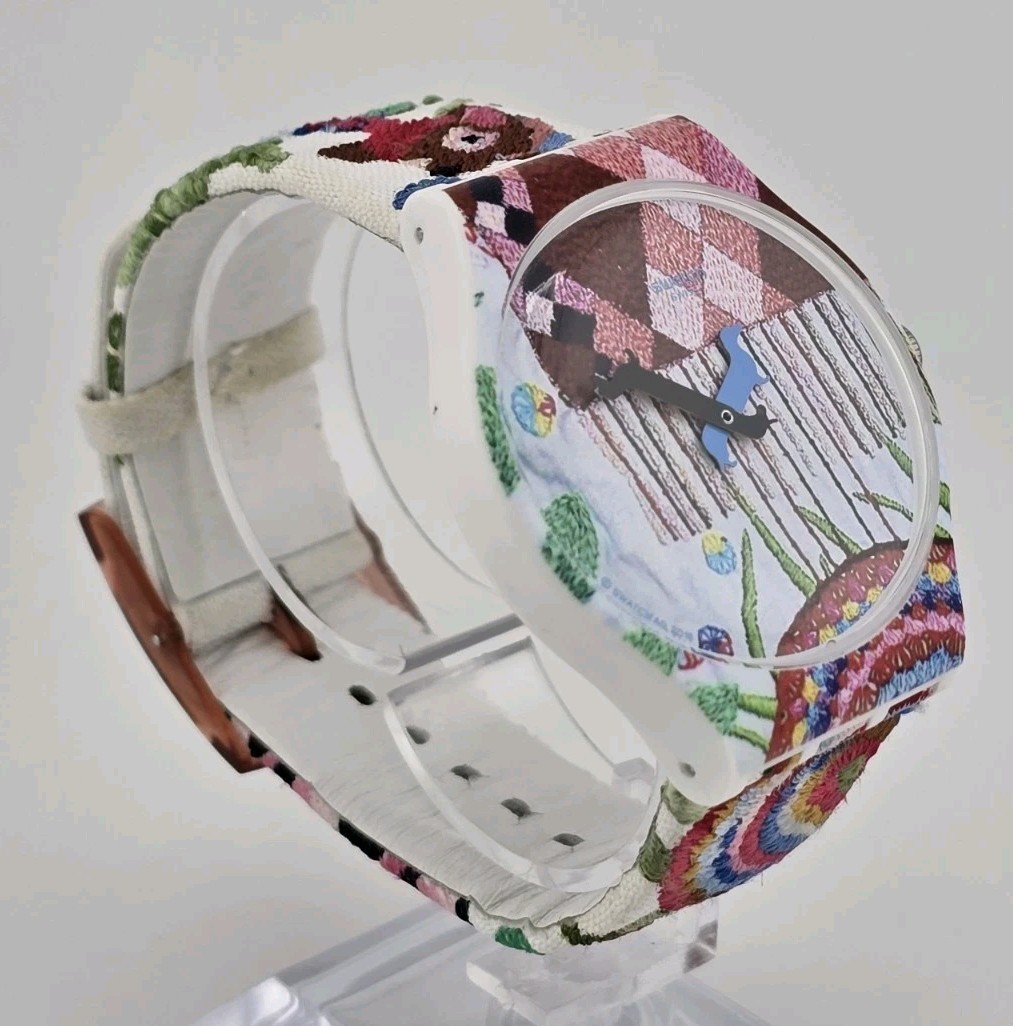 Original 2016 Swatch Art Watch – “Piolin’s Time” by Chiachio & Giannone SUOZ240S