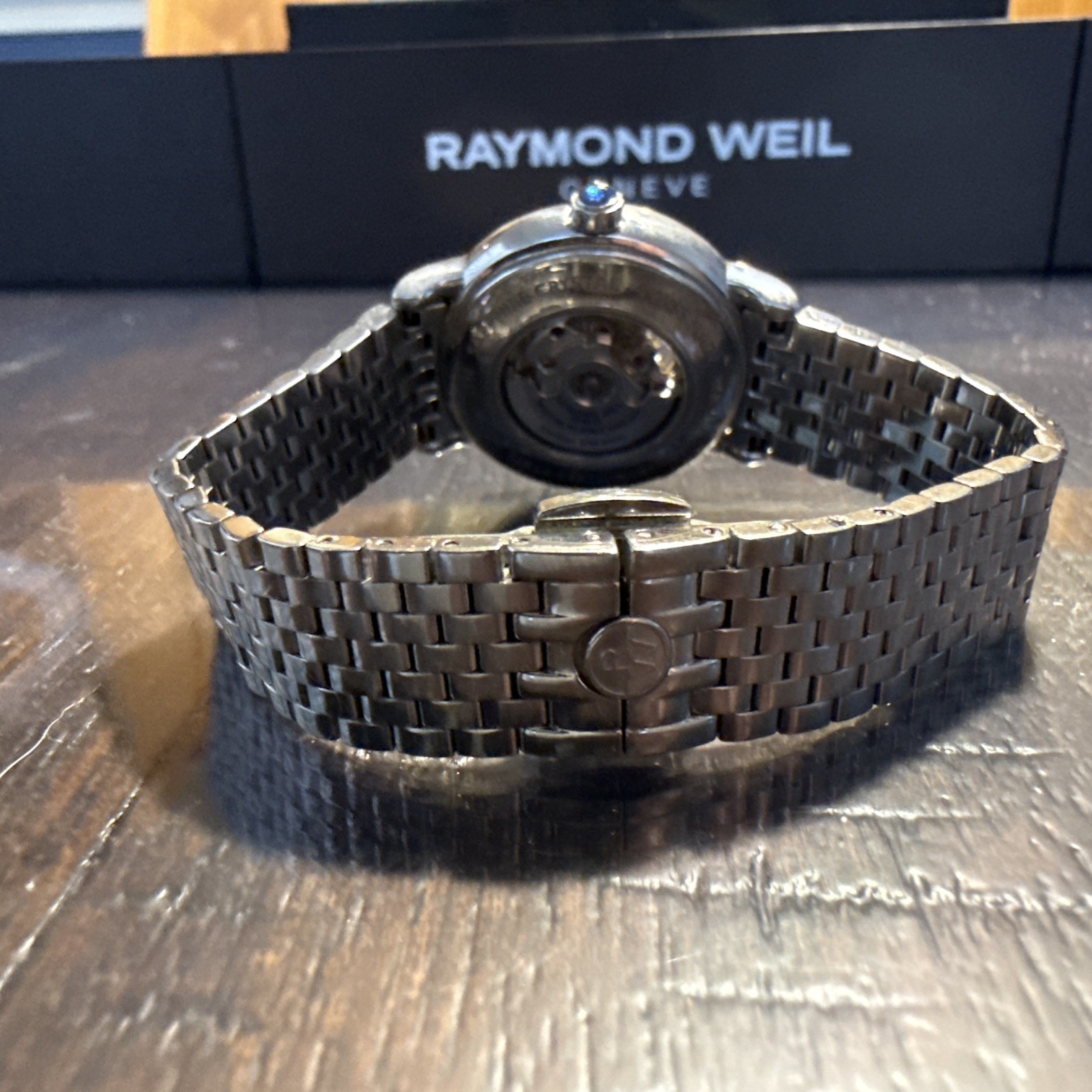 Raymond Weil Maestro 2627-ST-00994 Automatic MOP Diamond Watch Box Papers
