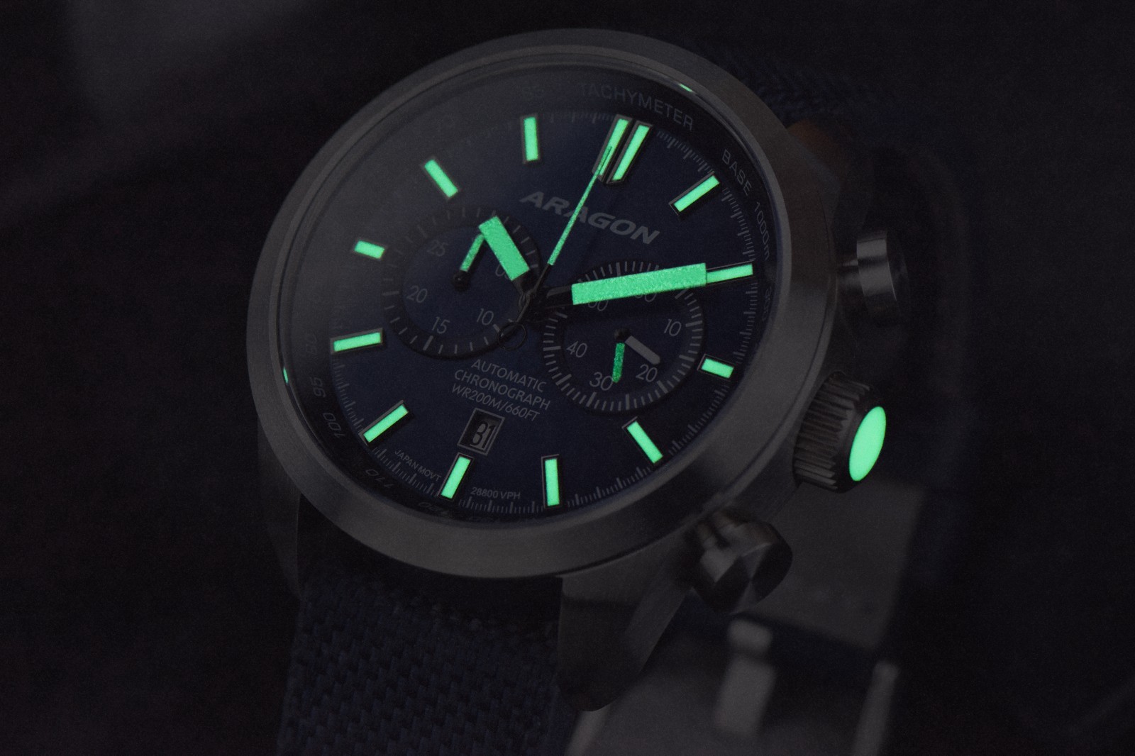 ARAGON A495BLU Caprice NE86 Chrono 48mm Limited Edition