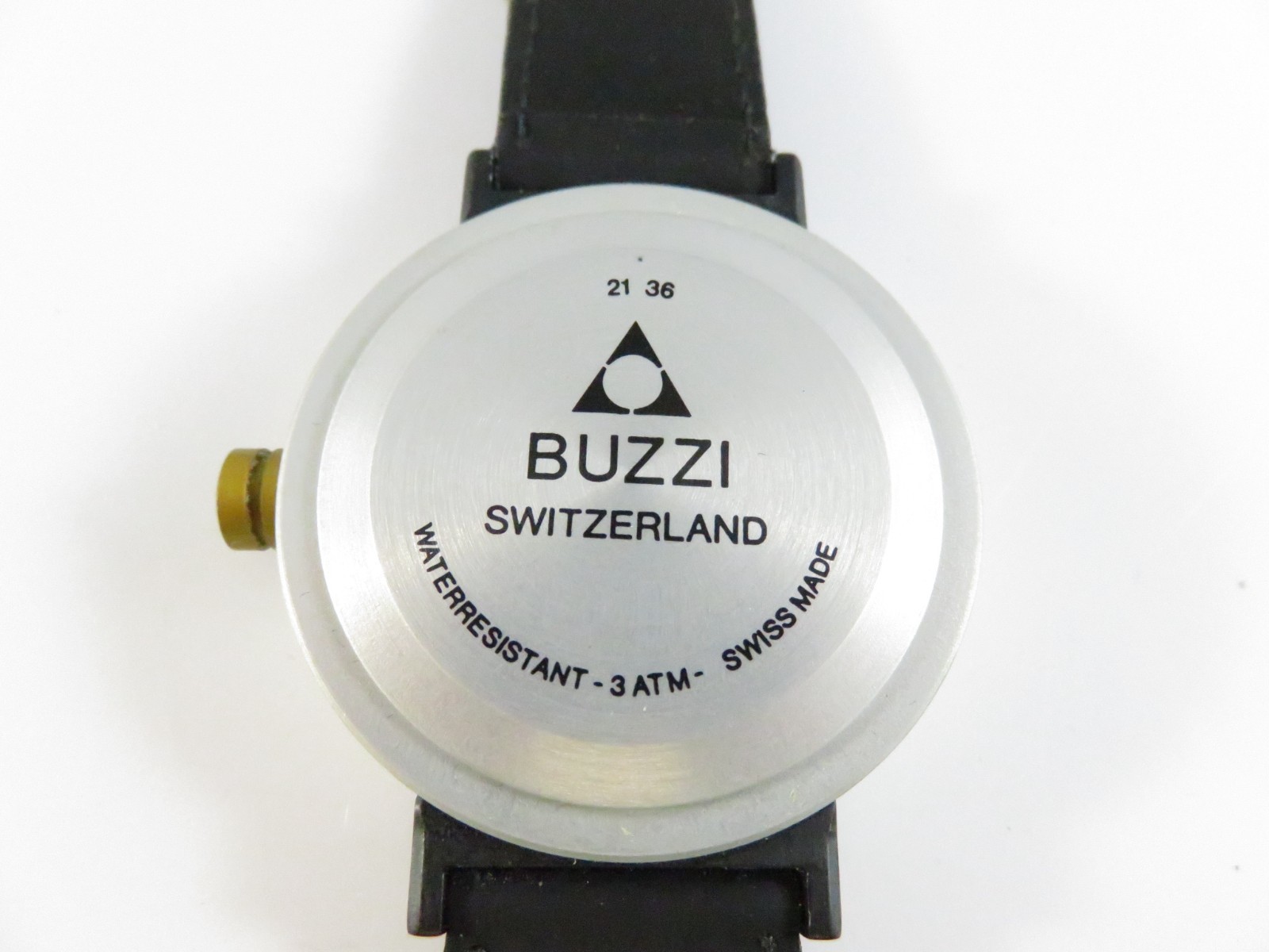 Buzzi Switzerland Interroll Swiss Made Quartz Wristwatch 37.8mm Promo Model