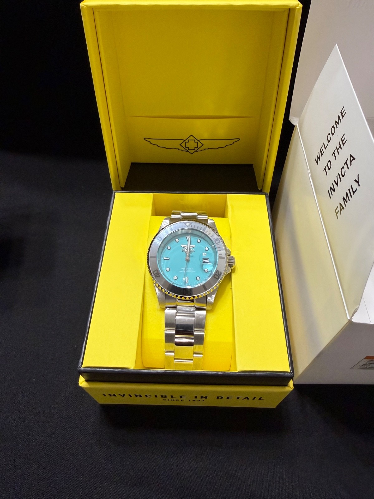 Invicta Pro Diver Aurenova Men’s Watch – 40mm. Steel (50957)