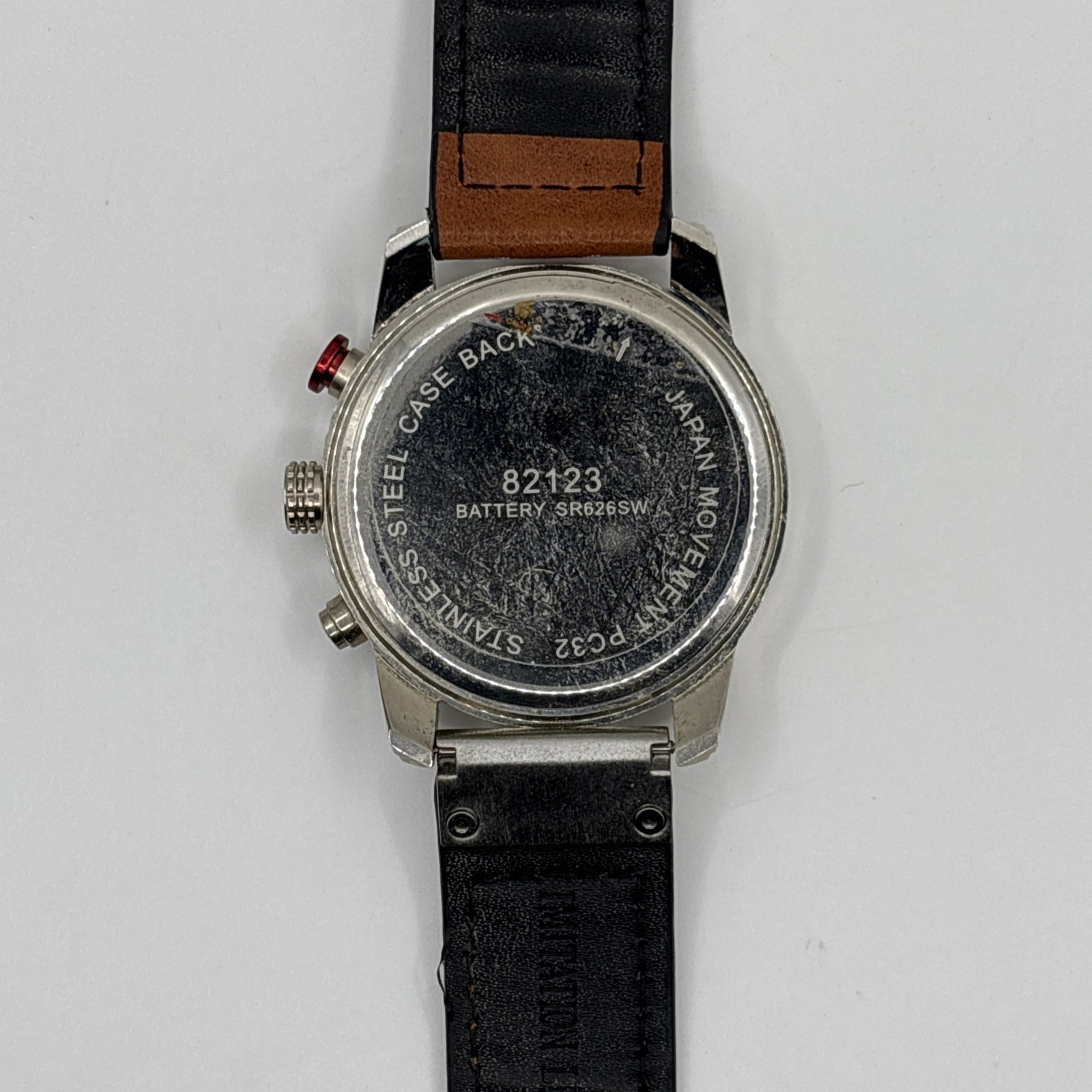 George Sterling Silver Case Quartz Analog Men’s Fashion Watch