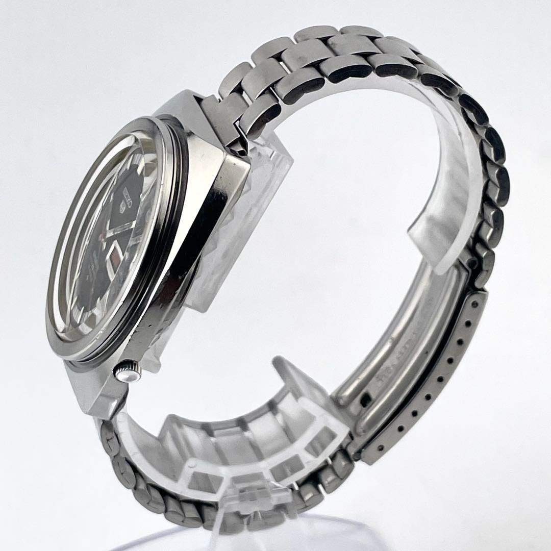Seiko 5 Sports 6106-8120 Automatic Vintage Mens Watch Silver Day-Date 39mm Japan
