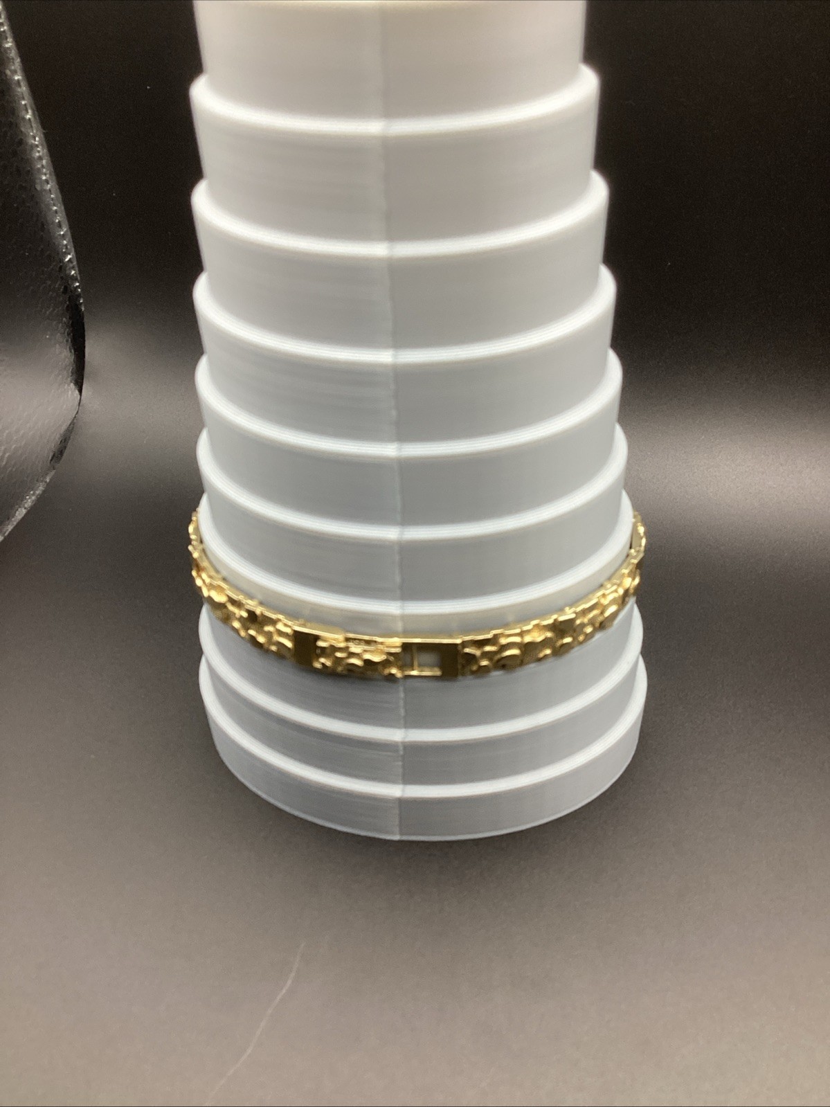 geneve 10k gold nugget Watch