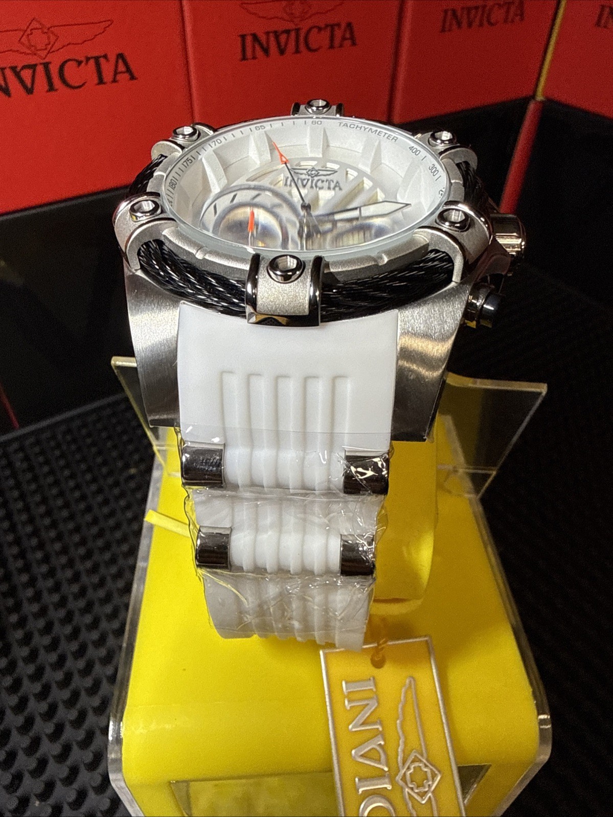 Invicta Bolt Girdex 52mm White Dial 50601