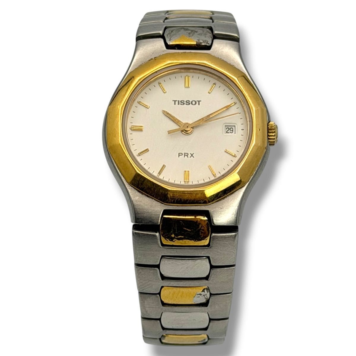 Working TISSOT Tissot Watch PRX Quartz Women s P540 Combination Date