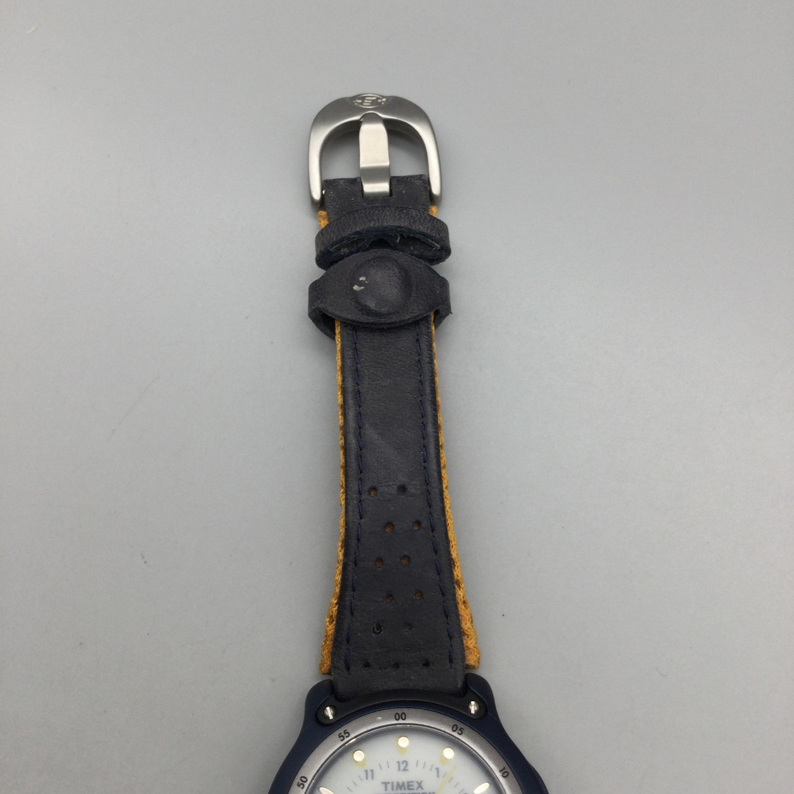 Timex Expedition Womens Watch 31mm White Dial Leather Indiglo Date New Battery