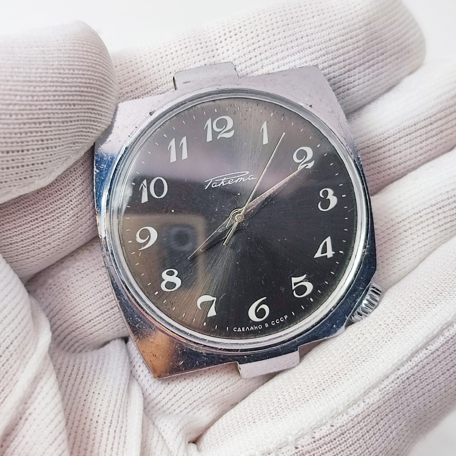 ⭐Vintage Soviet watch Raketa canister mechanical 2609.HA 18 jewels made in USSR