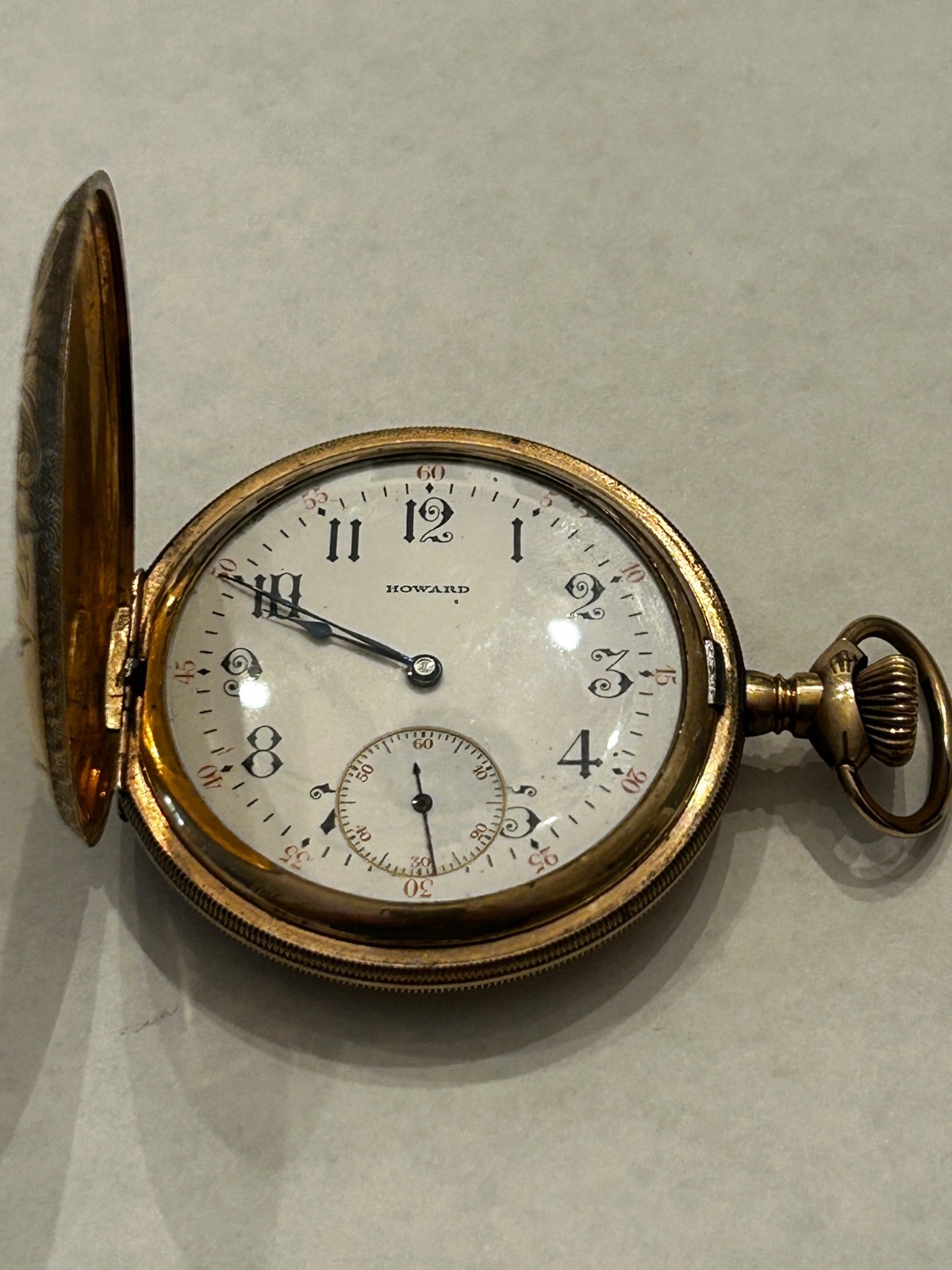 16s howard pocket watch