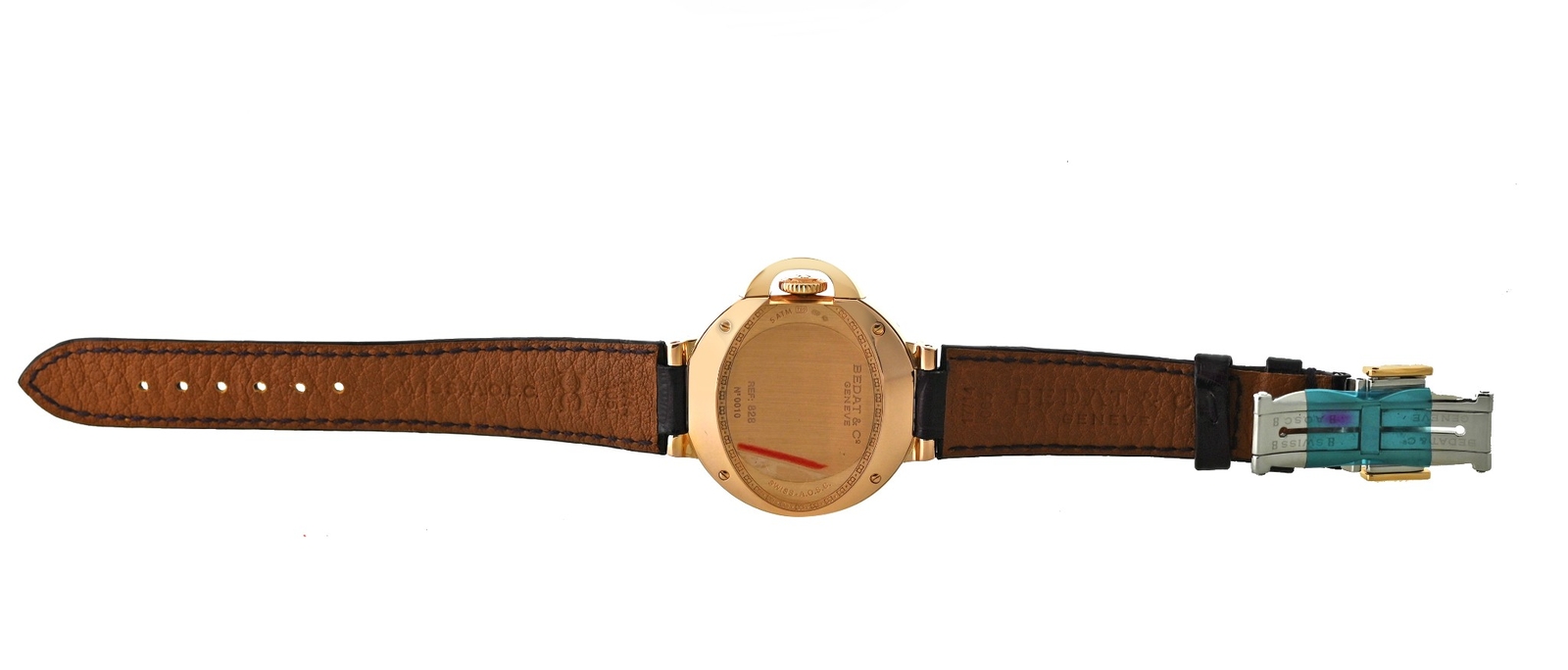 Bedat & Co. No 8 Diamonds Ref. 828 87 Gr. 18k Rose Gold MOP Dial 37MM Ladies’