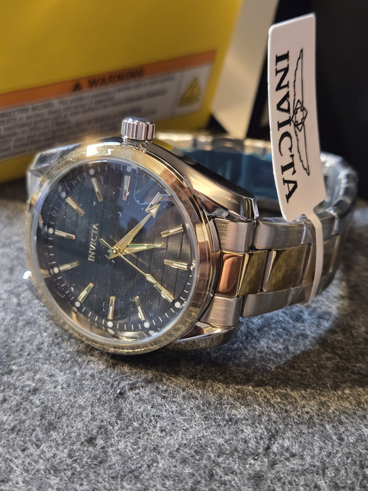 NEW – Invicta Celestial Hollis Men’s Watch (69195) – 42mm, Two-Tone Steel