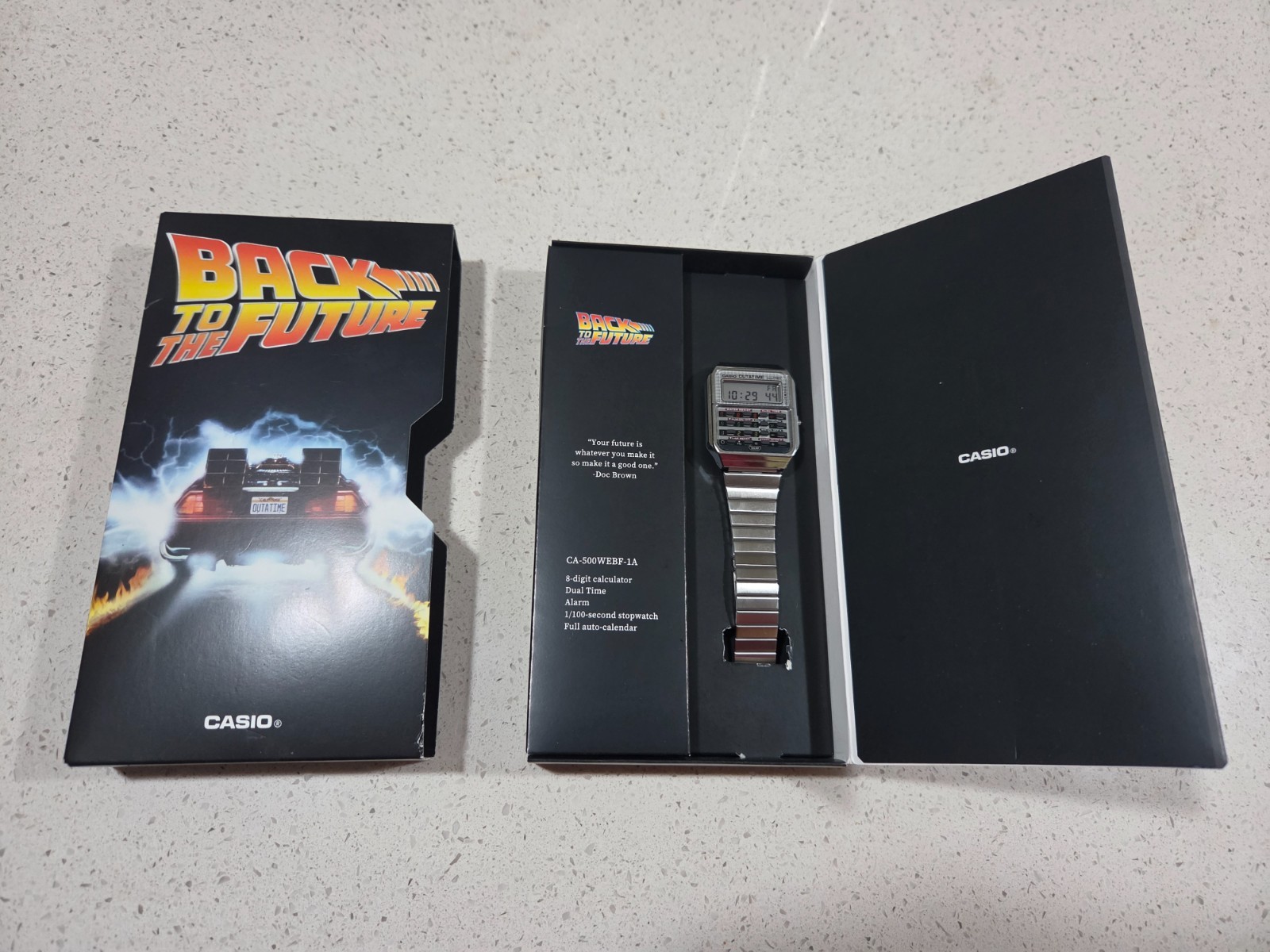 Casio X Back To The Future Watch CA500WEBF-1A