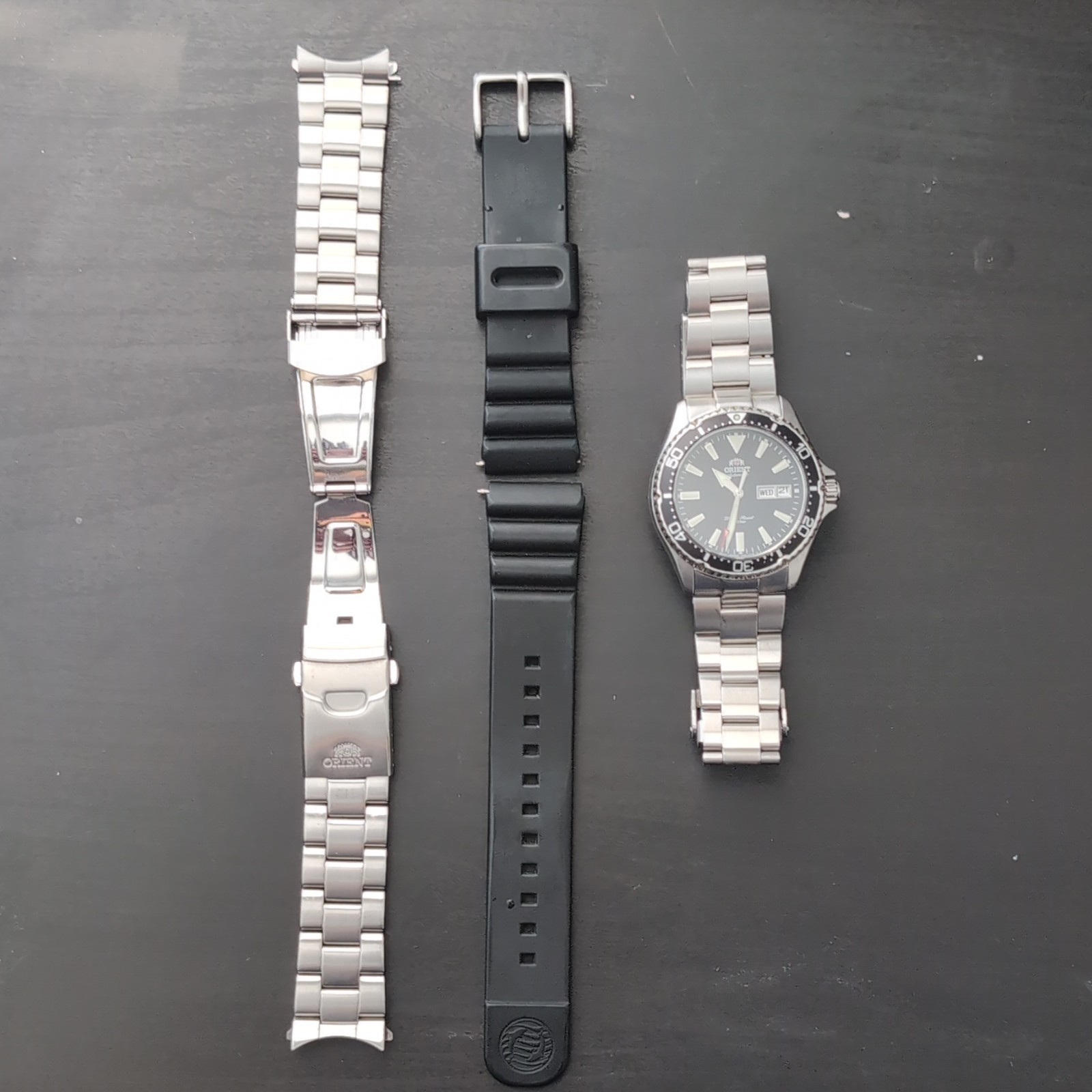 Orient Kamasu Automatic RA-AA0001B39B + Strapcode Bracelet + Orient OEM Strap