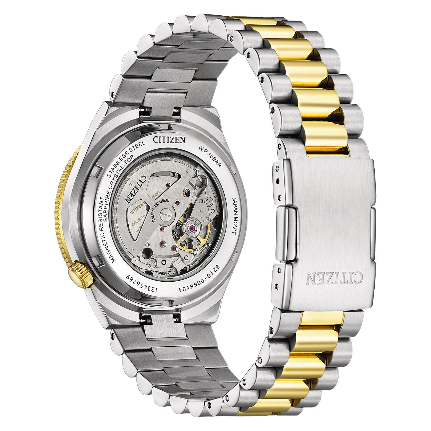 Citizen Multicolour Mens Analogue Watch Tsuyosa Shore NJ0234-58X