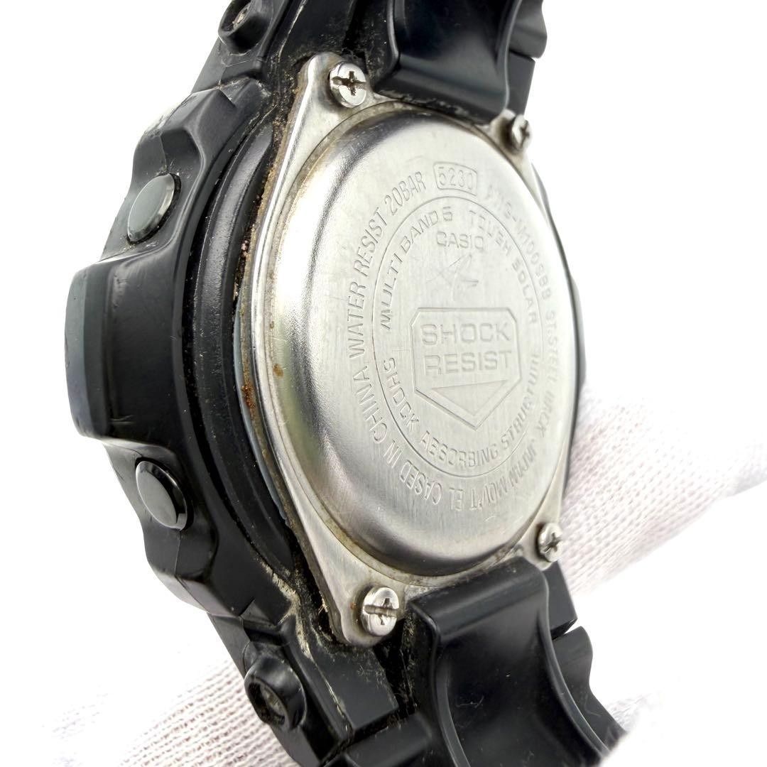 Casio G-Shock AWG-M100SBB Digital Analog Watch Solar Black Not Working Used