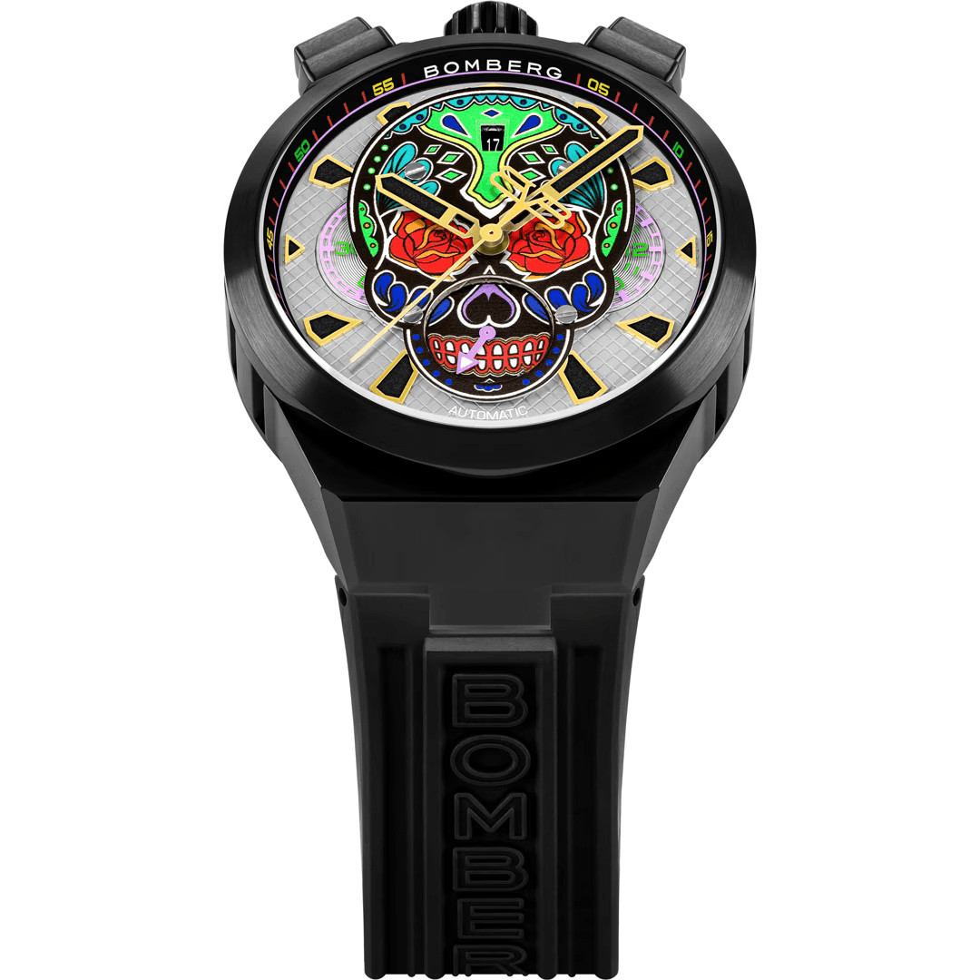 Bomberg Men’s Bolt-68 Neo Calaveras Multicolour Watch BF44CHAPBA.04-5.12
