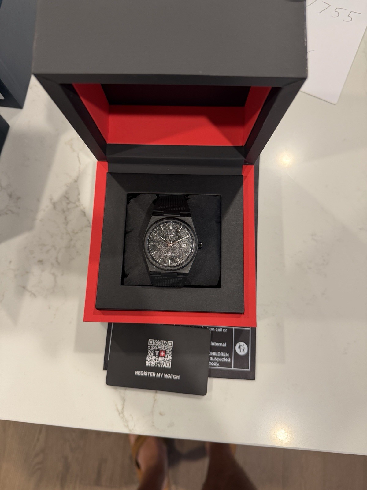 New Tissot PRX Powermatic 80 Carbon Men’s Watch T137.907.97.201.00
