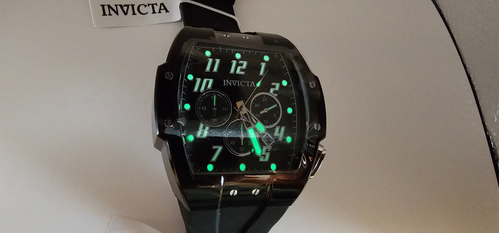 45480 – Invicta S1 Rally Kinesia Anatomic Men’s Watch – 47mm, Black (45480)