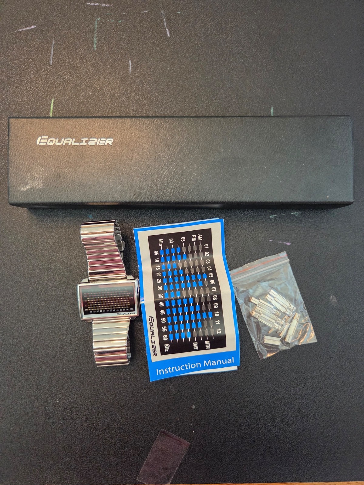TOKYOFLASH EQUALIZER LCD Vintage digital with LCD display and LED backlight