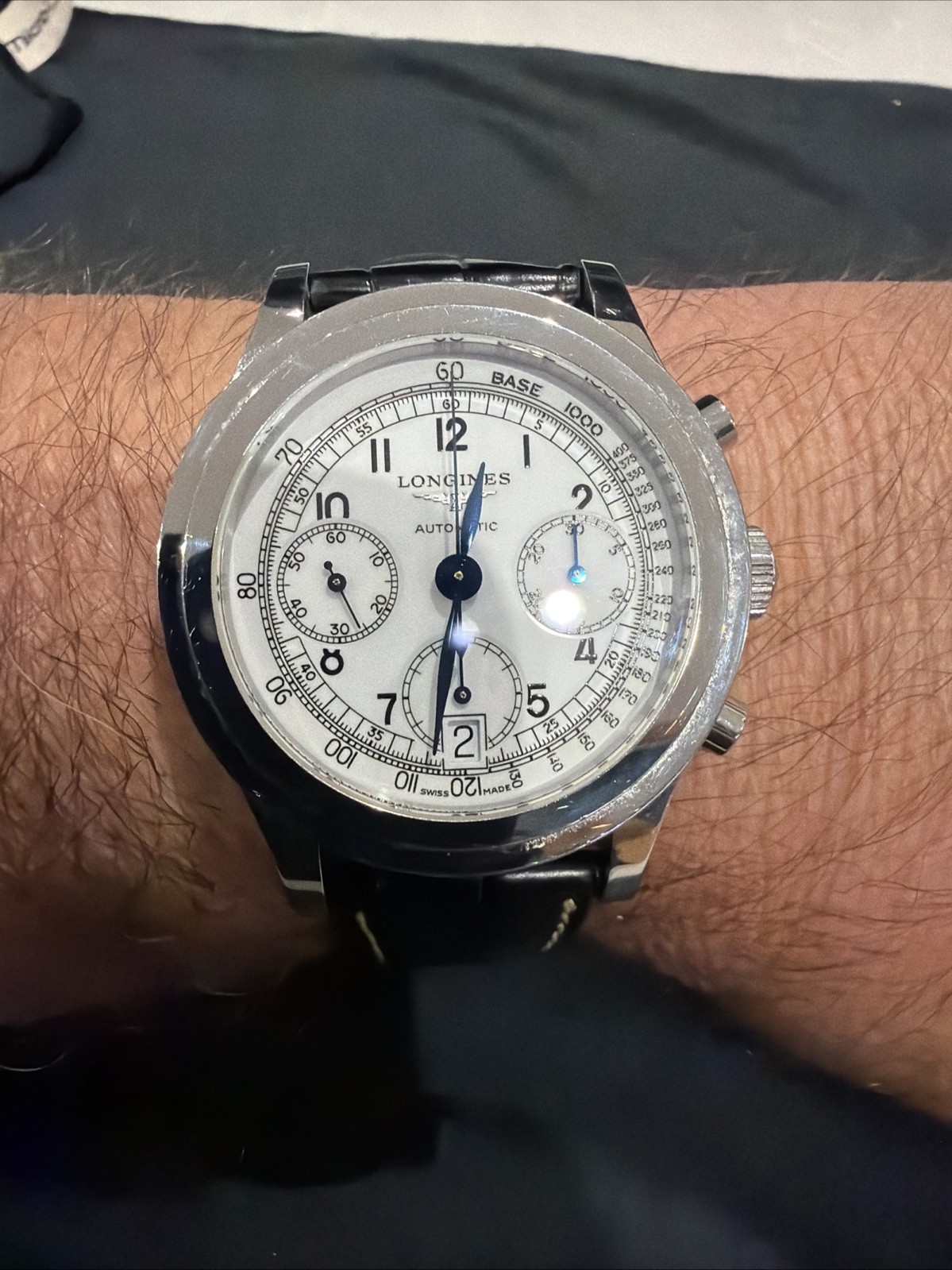 Longines Heritage Silver Men’s Watch – L28274730