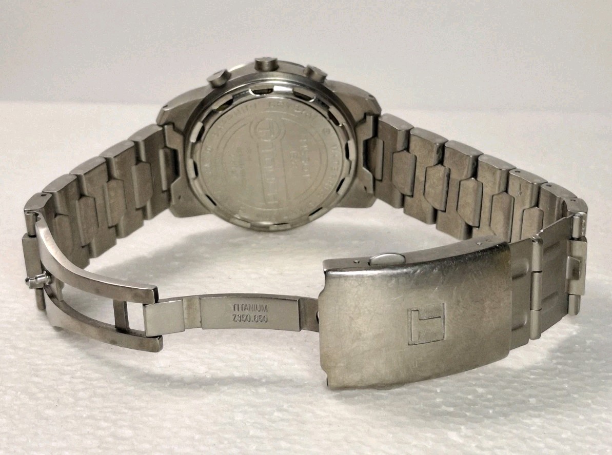 TISSOT 1853 T-TOUCH Z251/351 Titanium Band Watch Sapphire Crystal WR 30M