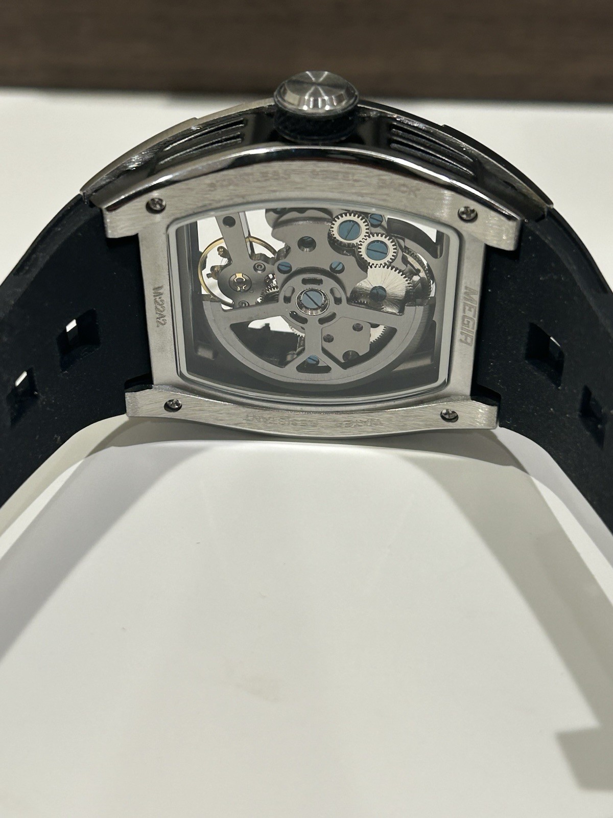 MEGIR Men’s Automatic Mechanical Sports Watch – Waterproof & Luminous- Black