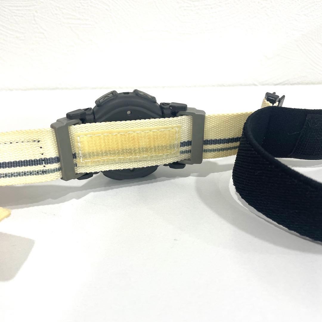 Working condition CASIO G-SHOCK digital watch DW-003, bezel missing.