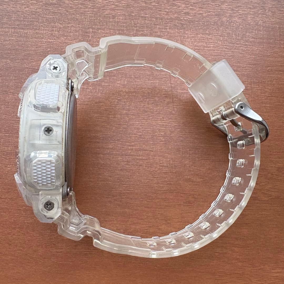 CASIO G-SHOCK GMA-S120SR-7A RoseGold Clear Digital Watch Used Japan