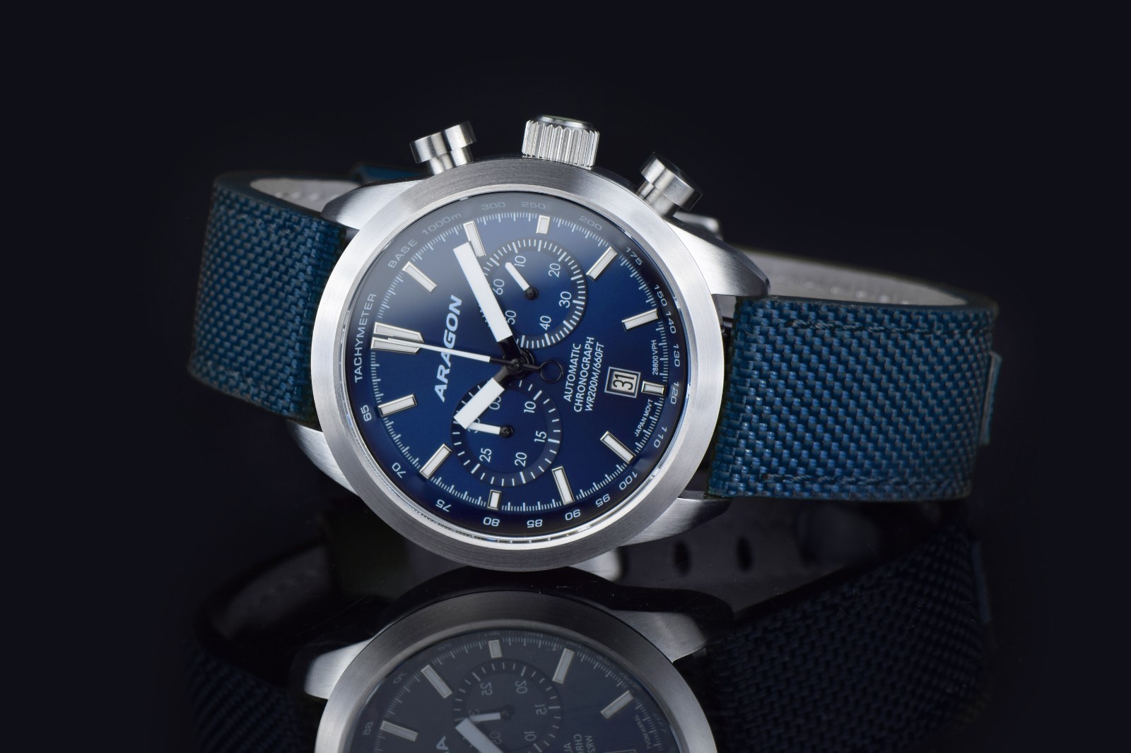 ARAGON A495BLU Caprice NE86 Chrono 48mm Limited Edition