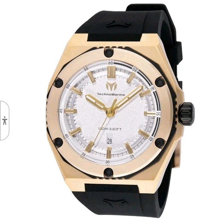 Technomarine TM-416068 CORAL Legacy Men 45 Plastic, stainless steel – NEW