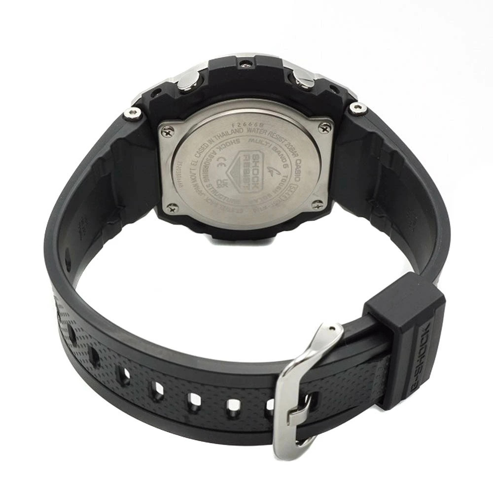 Casio GST W110 1AJF G SHOCK G Shock G STEEL Solar Radio Resin Band Used