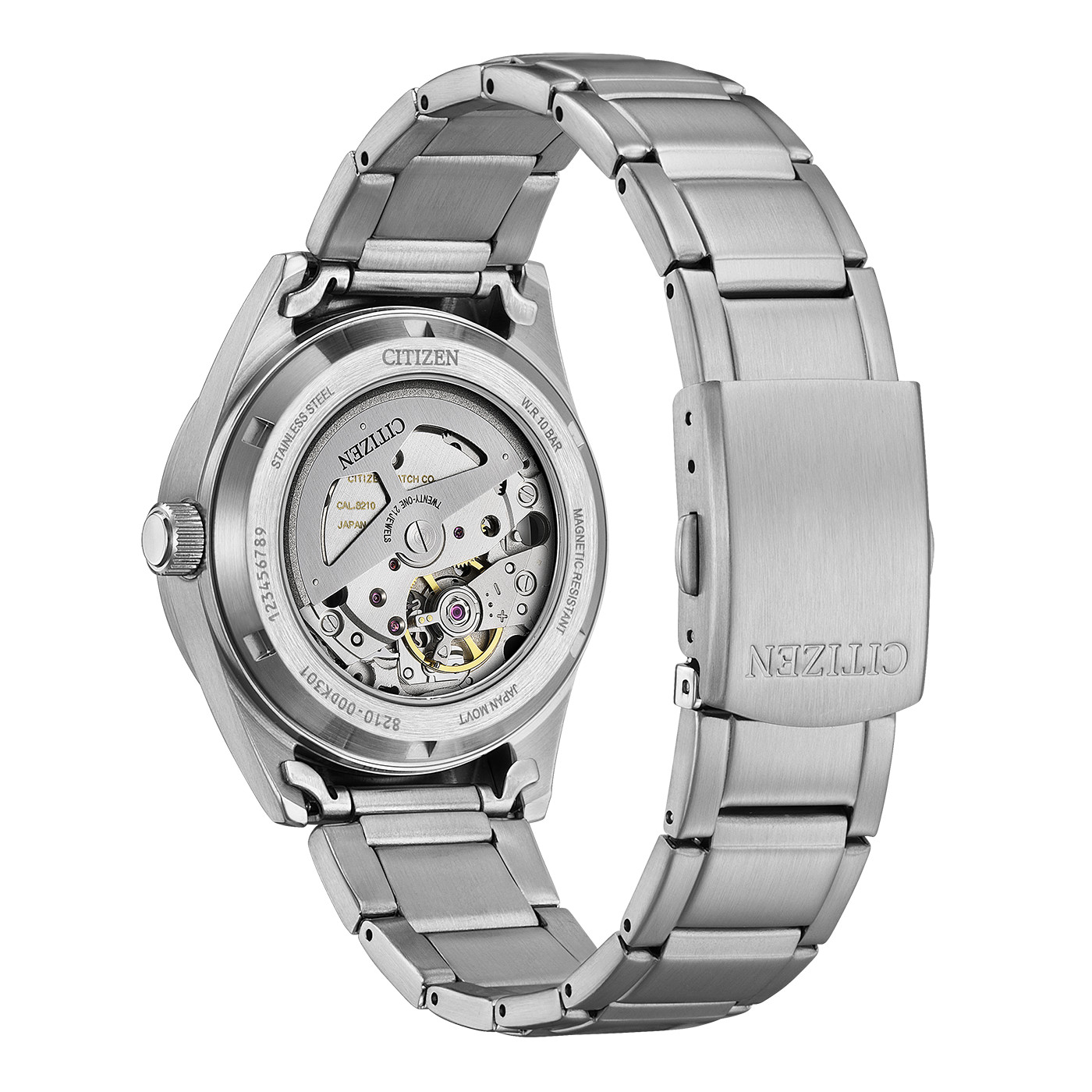 Citizen Silver Mens Analogue Watch NJ0220-52X