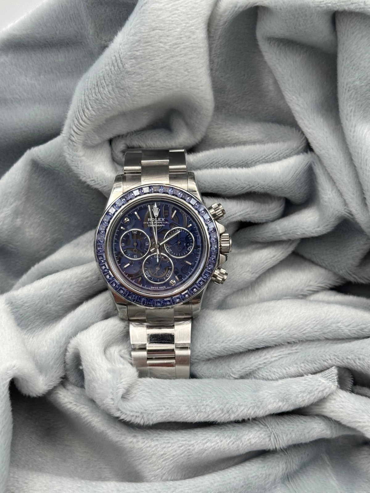 Mens luxury watch chronograph