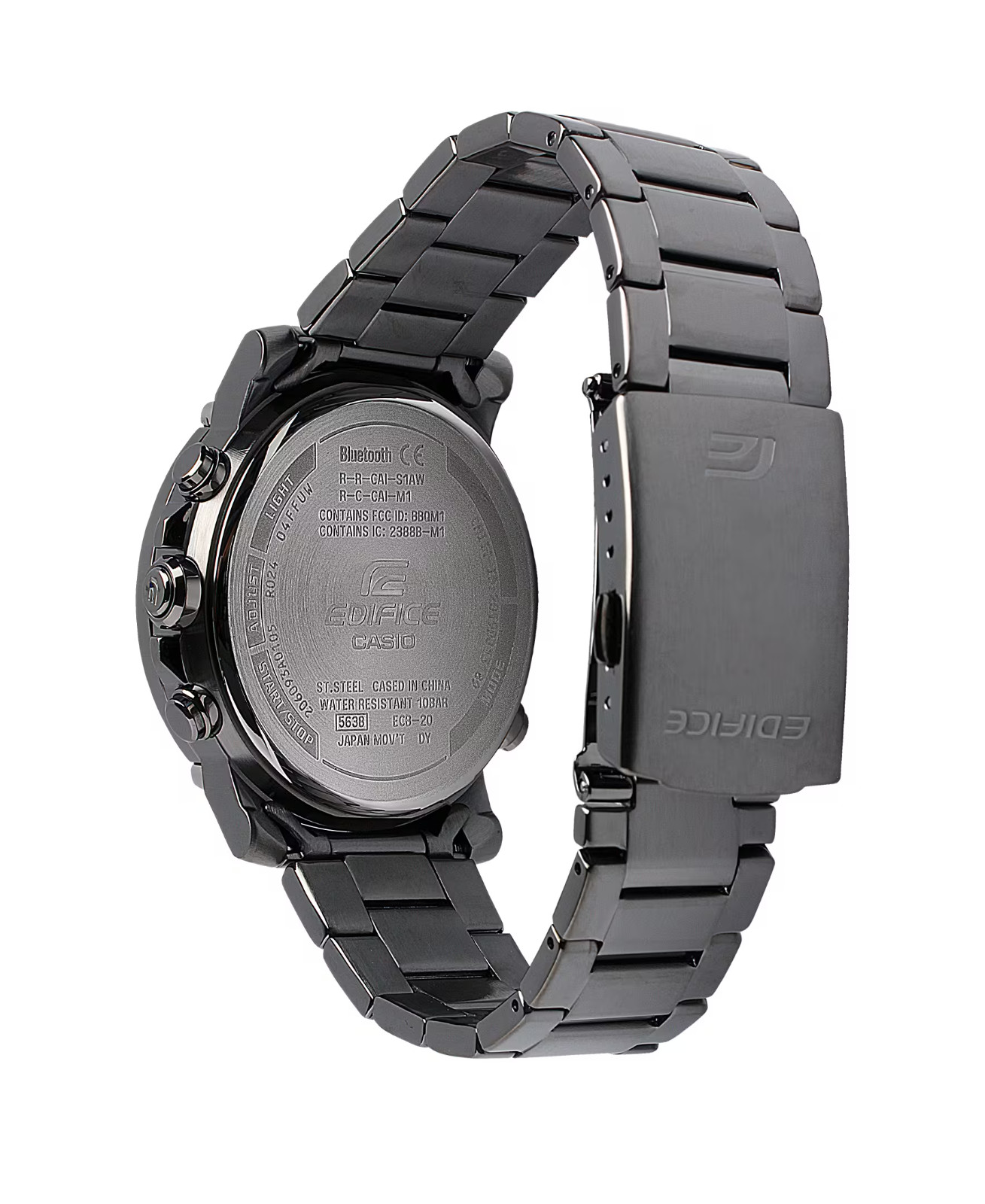 Casio Edifice ECB20DC-1A Bluetooth® Blue Gray Mens Watch