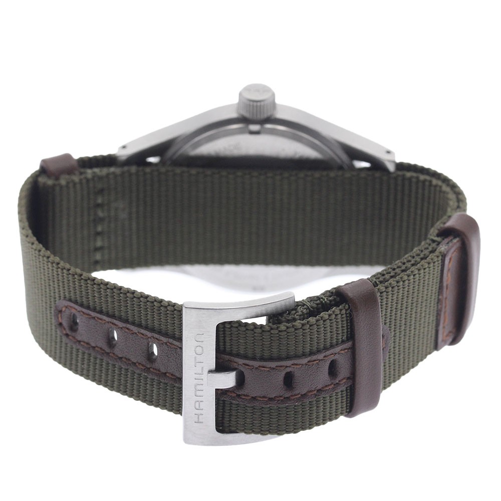 HAMILTON Khaki field mechanical H694390 white Dial Hand Winding Men’s_958447