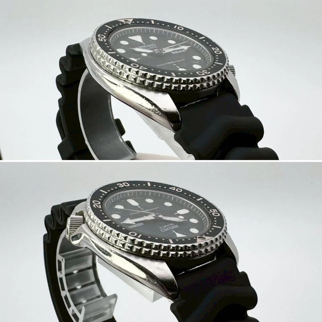SEIKO 7548-7000 Quartz 42mm Black Dial