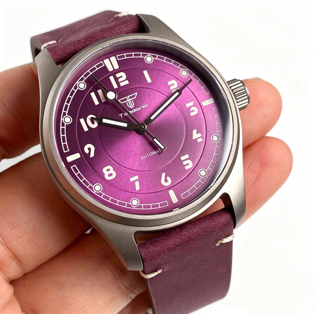 39mm NH35 Titanium Case Luxury Business 20ATM Diver Swim Men Mechanical Watch