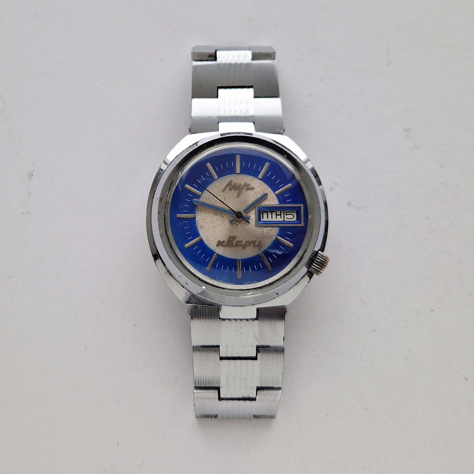 LUCH QUARTZ Vintage ELECTRO – MECHANICAL Hibrid movement cal.3055 Spares/Repairs