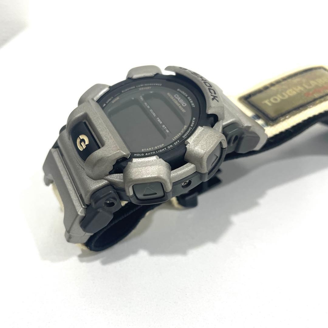 Working condition CASIO G-SHOCK digital watch DW-003, bezel missing.