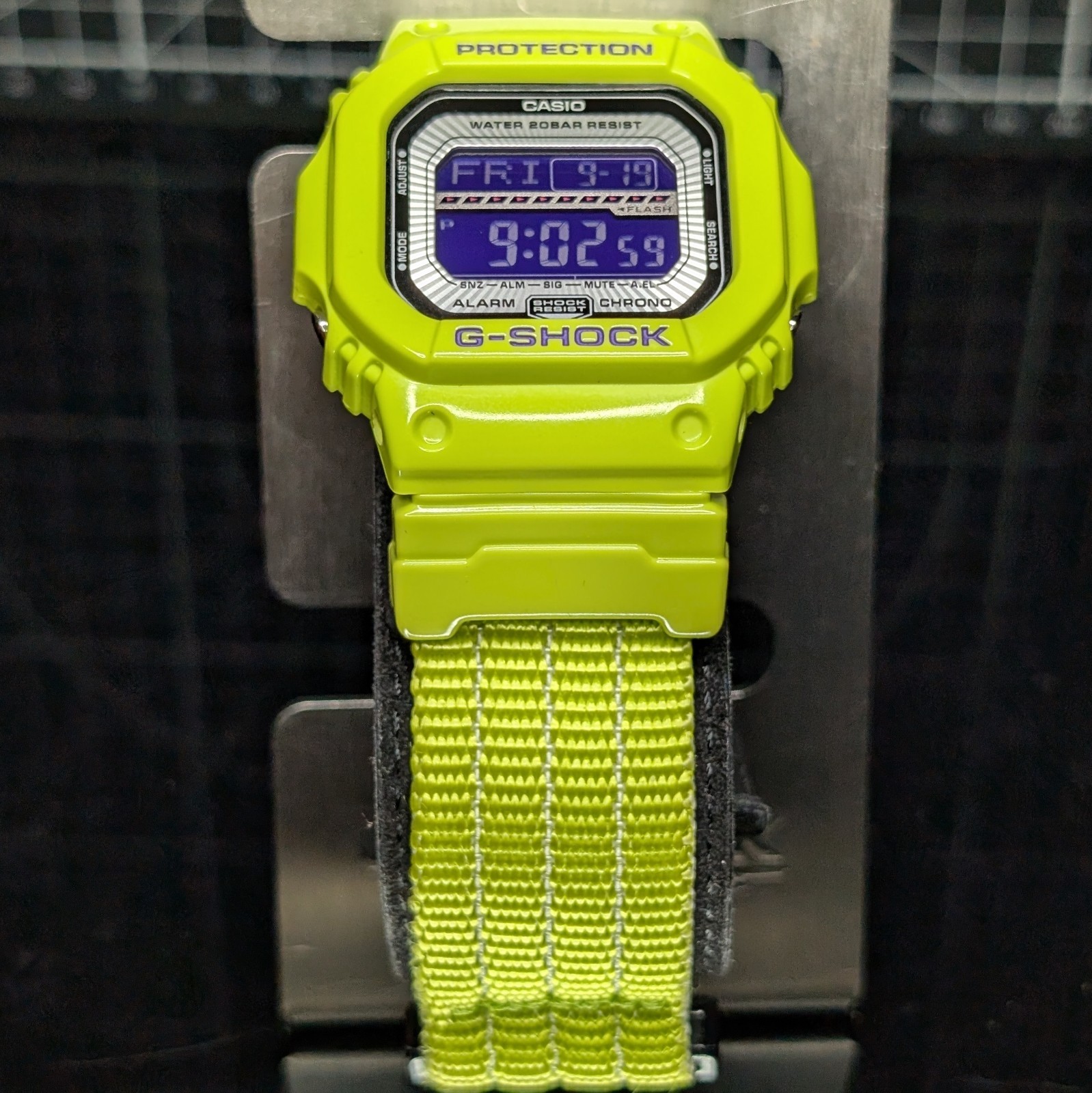 Casio G-Shock GLS-5600 Low Temp (-20°c) Resist Square Green Purple GLS-5600V-3